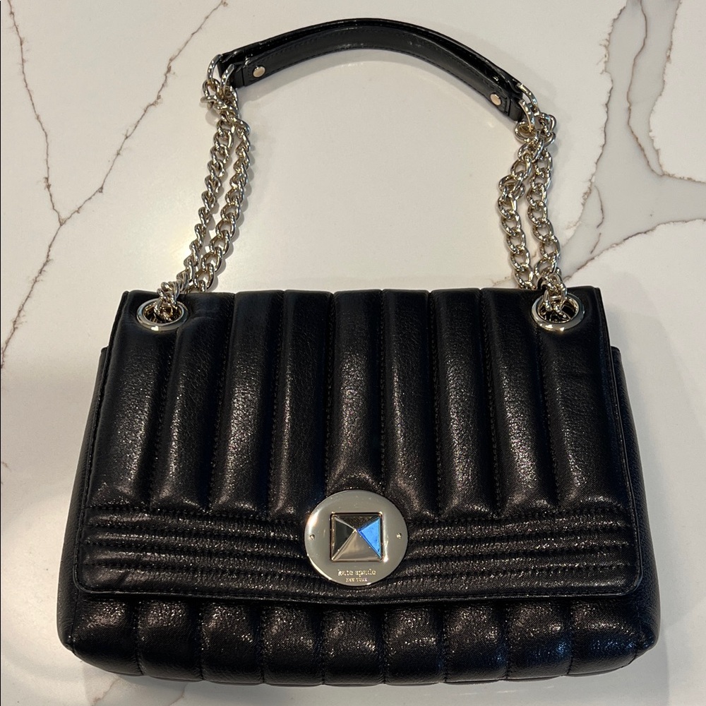 EUC Kate Spade Gold Coast Evangeline Quilted Chain Strap bag